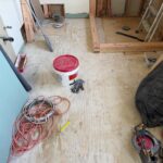 Bathroom remodeling project