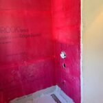 Bathroom remodeling project