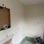 Bathroom remodeling project