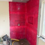 Bathroom remodeling project