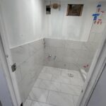 Bathroom remodeling project